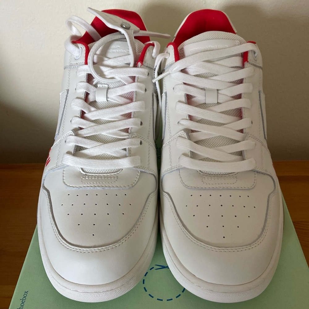 Off-White c/o Virgil Abloh “FOR WALKING” Mens Sneakers Size 14 - Picture 2 of 8